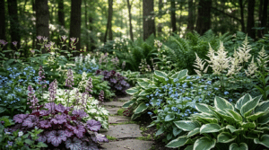 what flowers grow best in the shade