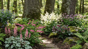 what flowers grow best in shade
