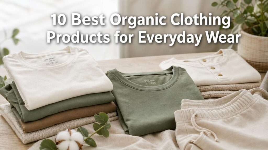 10 Best Organic Clothing of 2026: GOTS-Certified Basics, Tees & Everyday Wear